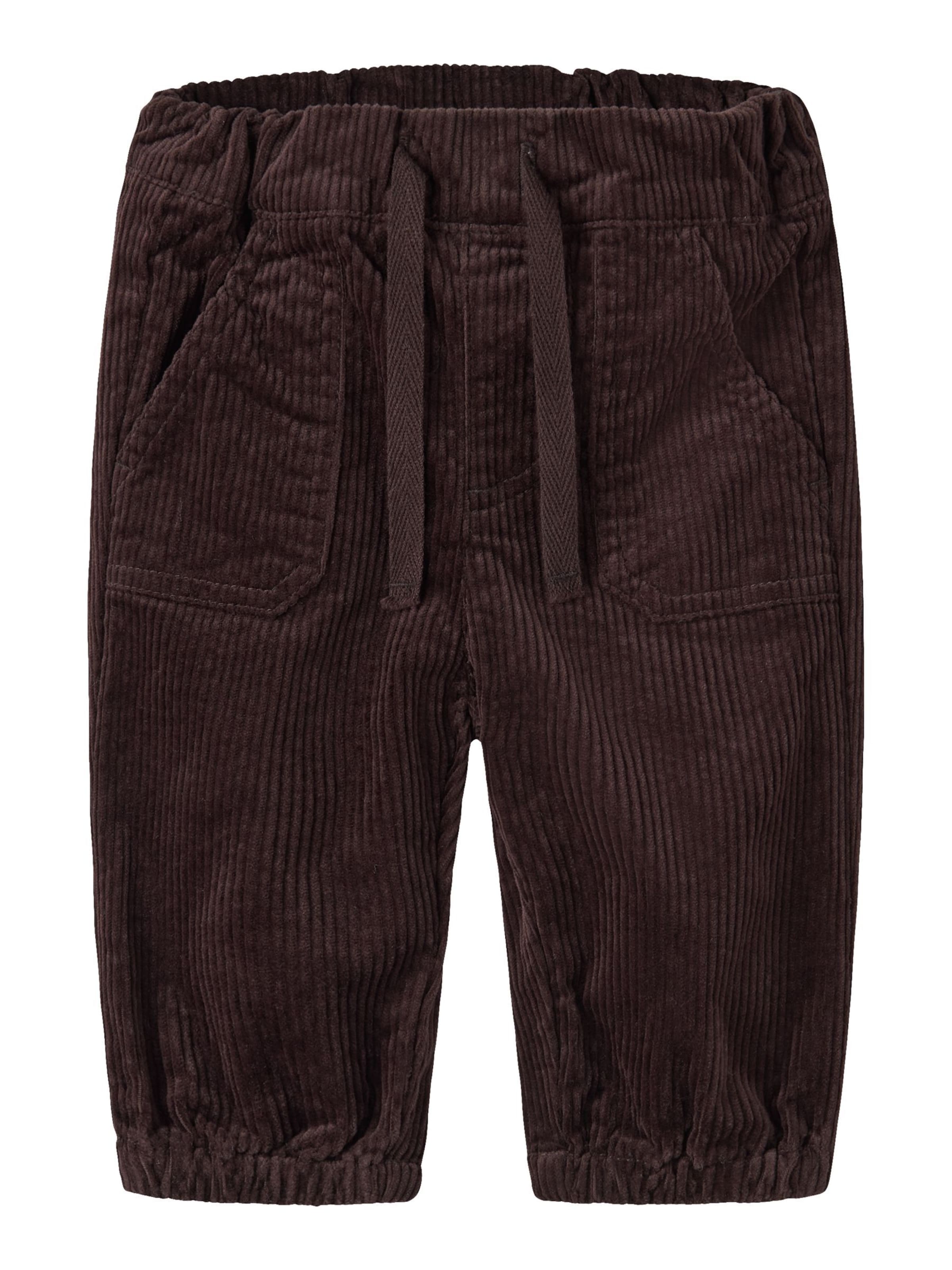 NAME IT - regular Pantalón en marrón: frente