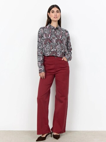 regular Pantaloni 'SC-Bess 2-B Oxblood broek' di Soyaconcept in rosso