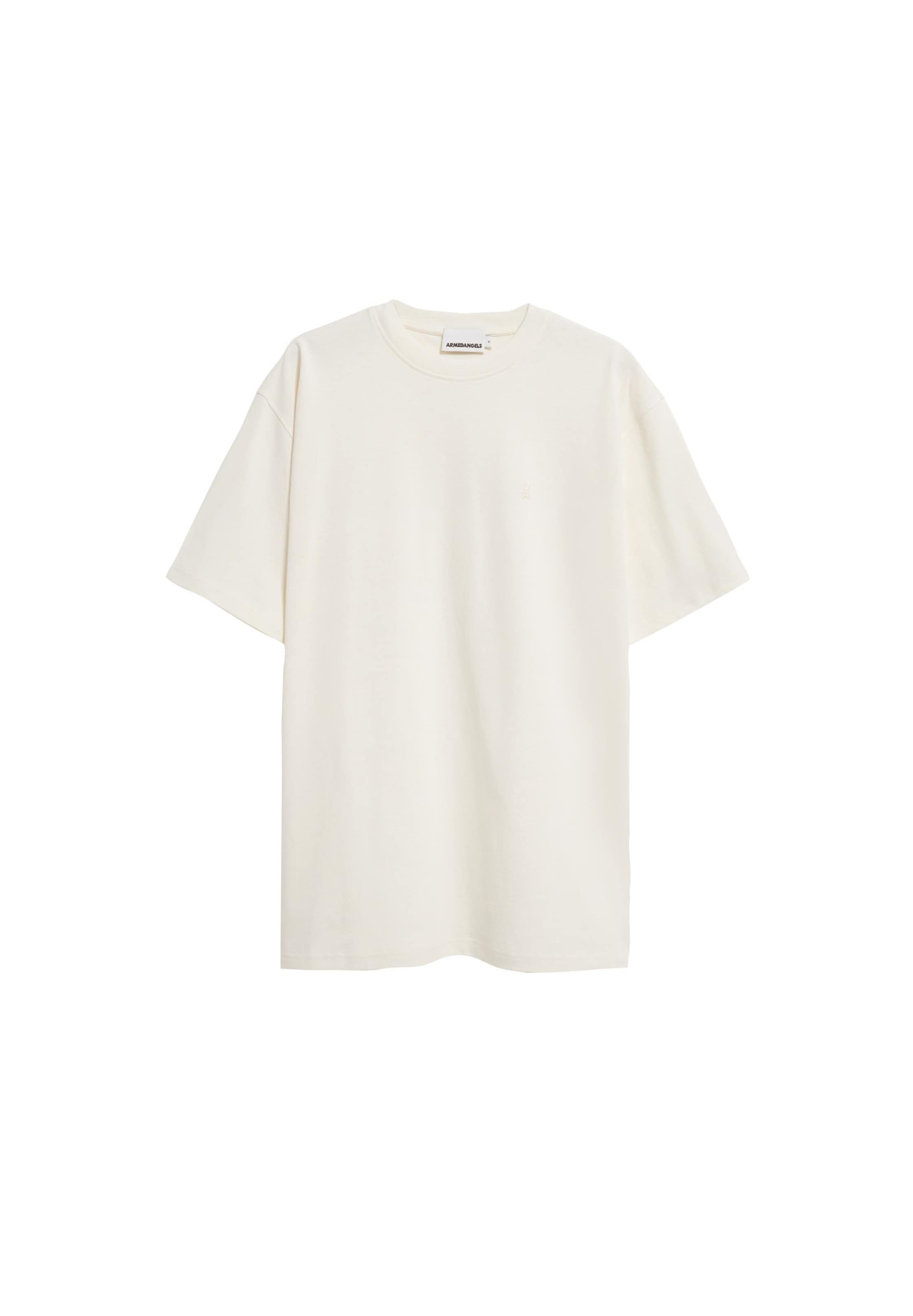 ARMEDANGELS T-Shirt 'Maarkos' in Weiß: Vorderseite