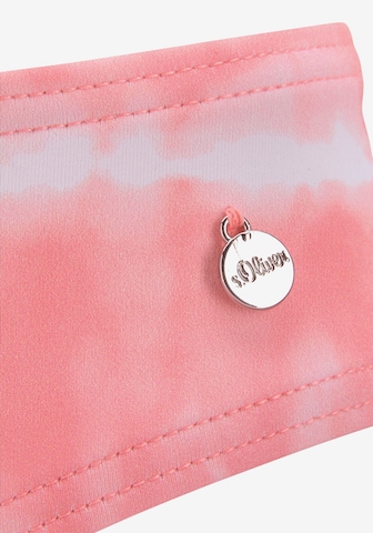 s.Oliver Dół bikini w kolorze różowy