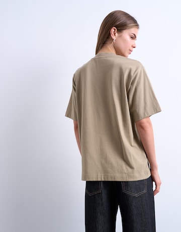TOPSHOP Shirt 'PREMIUM' in Brown