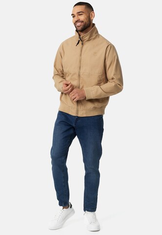 INDICODE JEANS Between-Season Jacket ' Forty ' in Beige