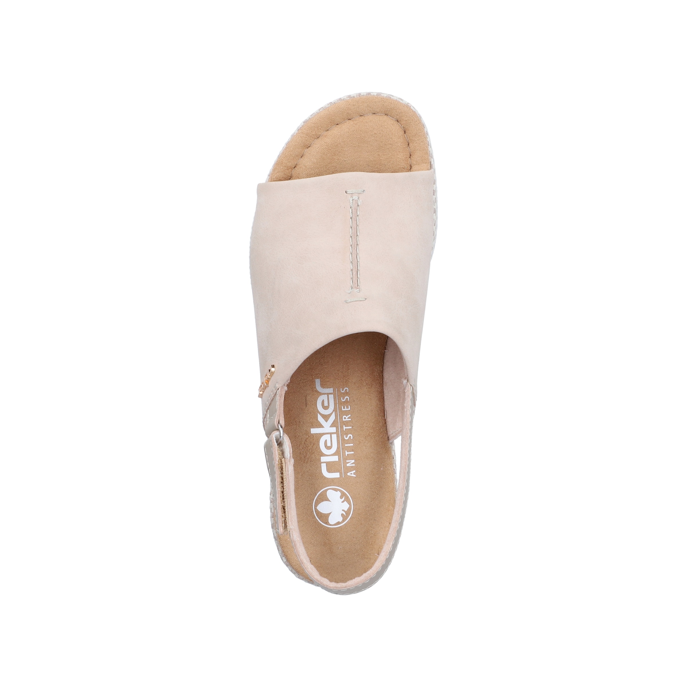 Rieker Strap Sandals in Beige