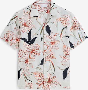 TOMMY HILFIGER Overhemd in Wit: voorkant