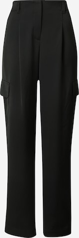 Riani Loose fit Pleat-Front Pants in Black: front