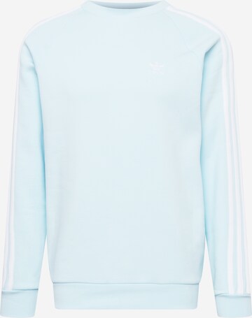 ADIDAS ORIGINALS Sweatshirt 'Adicolor Classics 3-Stripes' in Blauw: voorkant