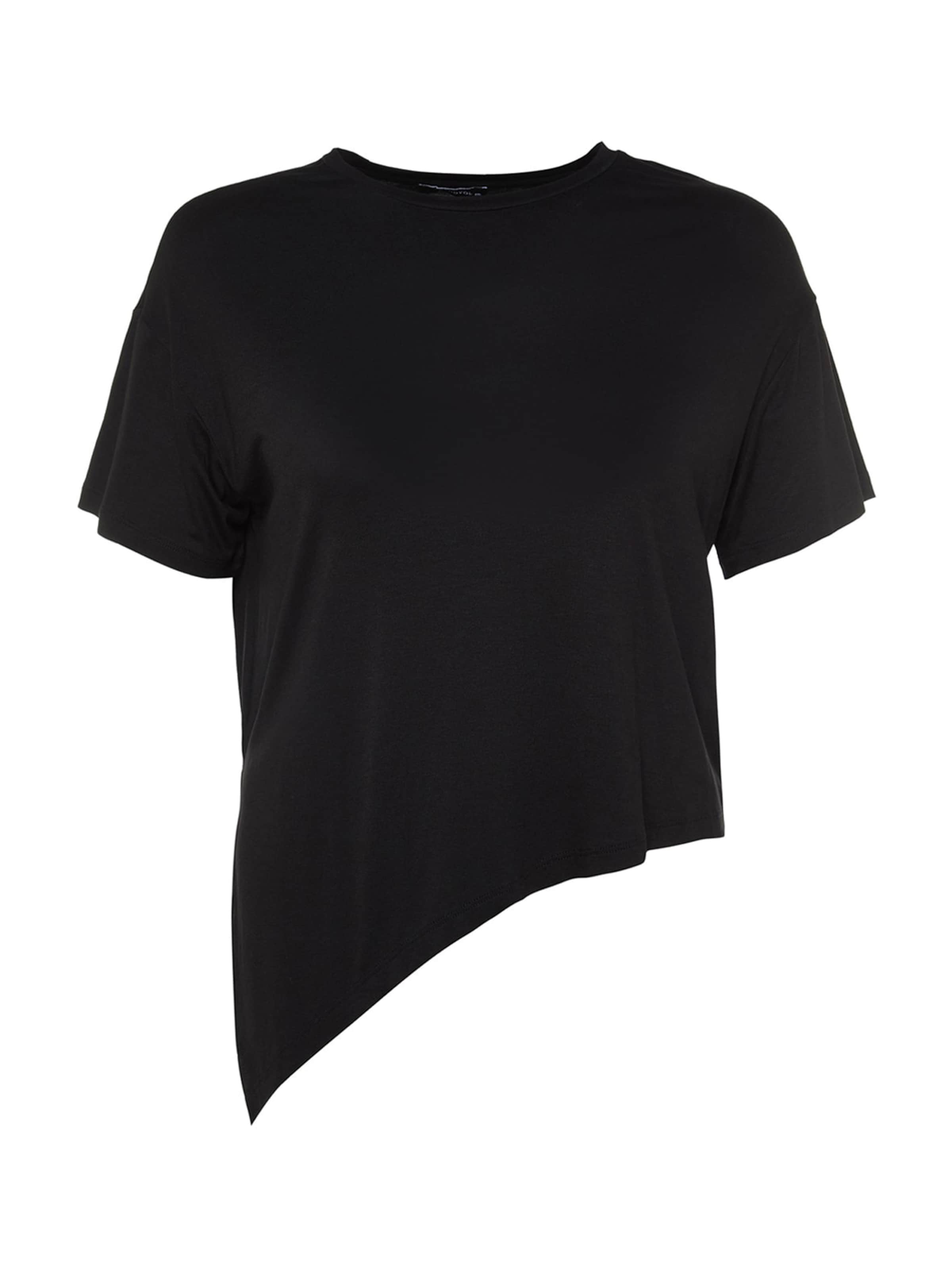 Trendyol Curve - Camiseta en negro: frente