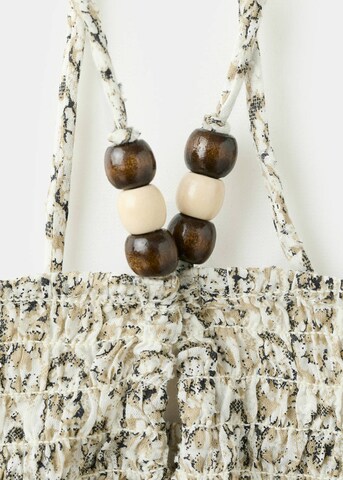 MANGO TEEN Dress in Beige