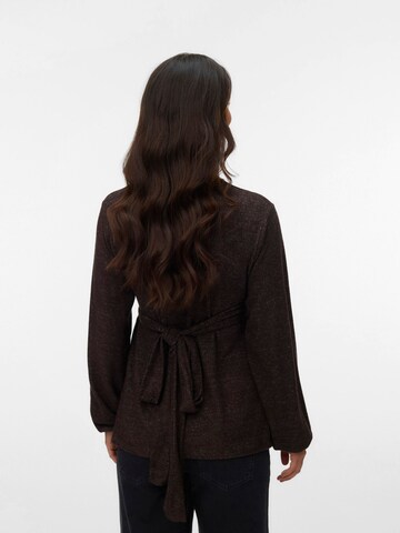 MAMALICIOUS Shirt 'MLAlice Vita' in Brown