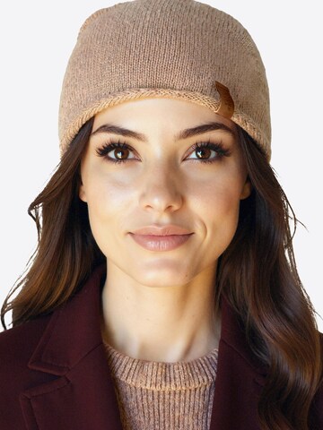 Vivisence Mütze '70115' in Beige