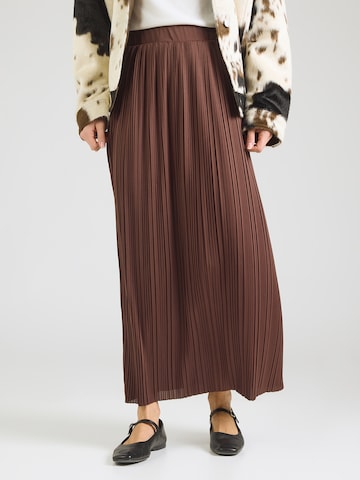 ABOUT YOU - Falda 'Talia' en marrón: frente