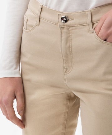 BRAX Regular Jeans 'Carola' in Beige