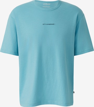 s.Oliver Shirt in Blue: front
