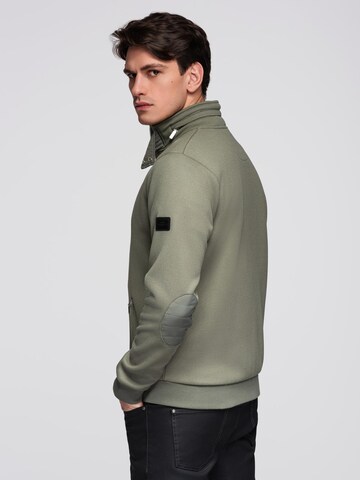 Ombre Between-Season Jacket in Green