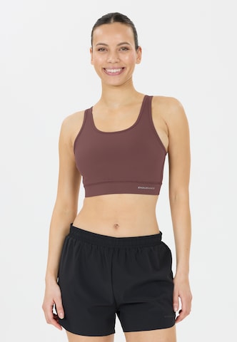 ENDURANCE Bustier Sport bh 'Cynthian' in Lila: voorkant