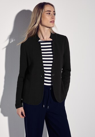STREET ONE Blazer in Black: front