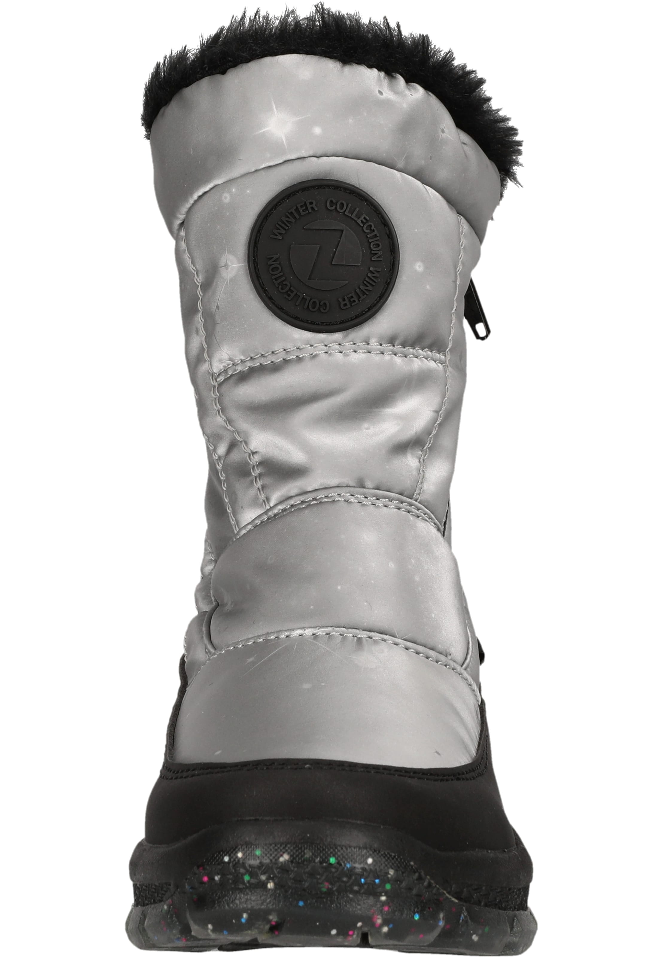 ZigZag Snowboots 'Lamia' in Silber