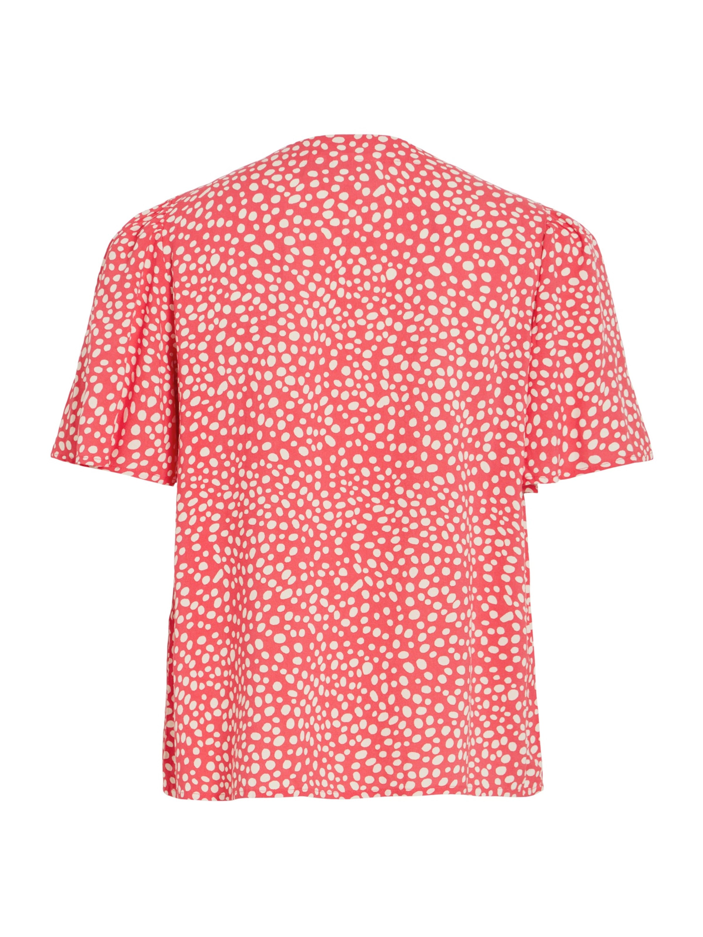 Chemisier 'VIGrace' VILA en rouge