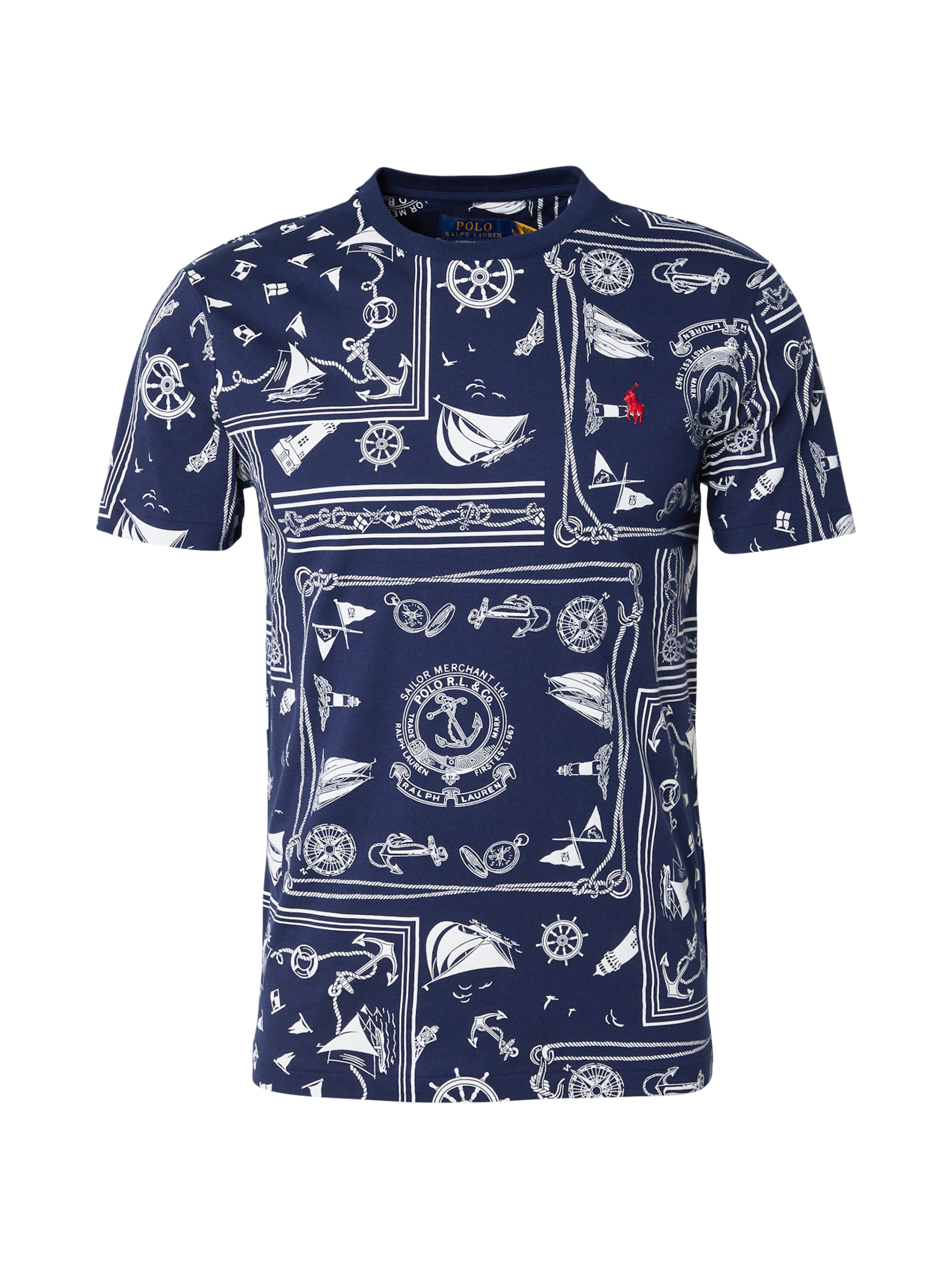 Polo Ralph Lauren T-Shirt in Blau: Vorderseite
