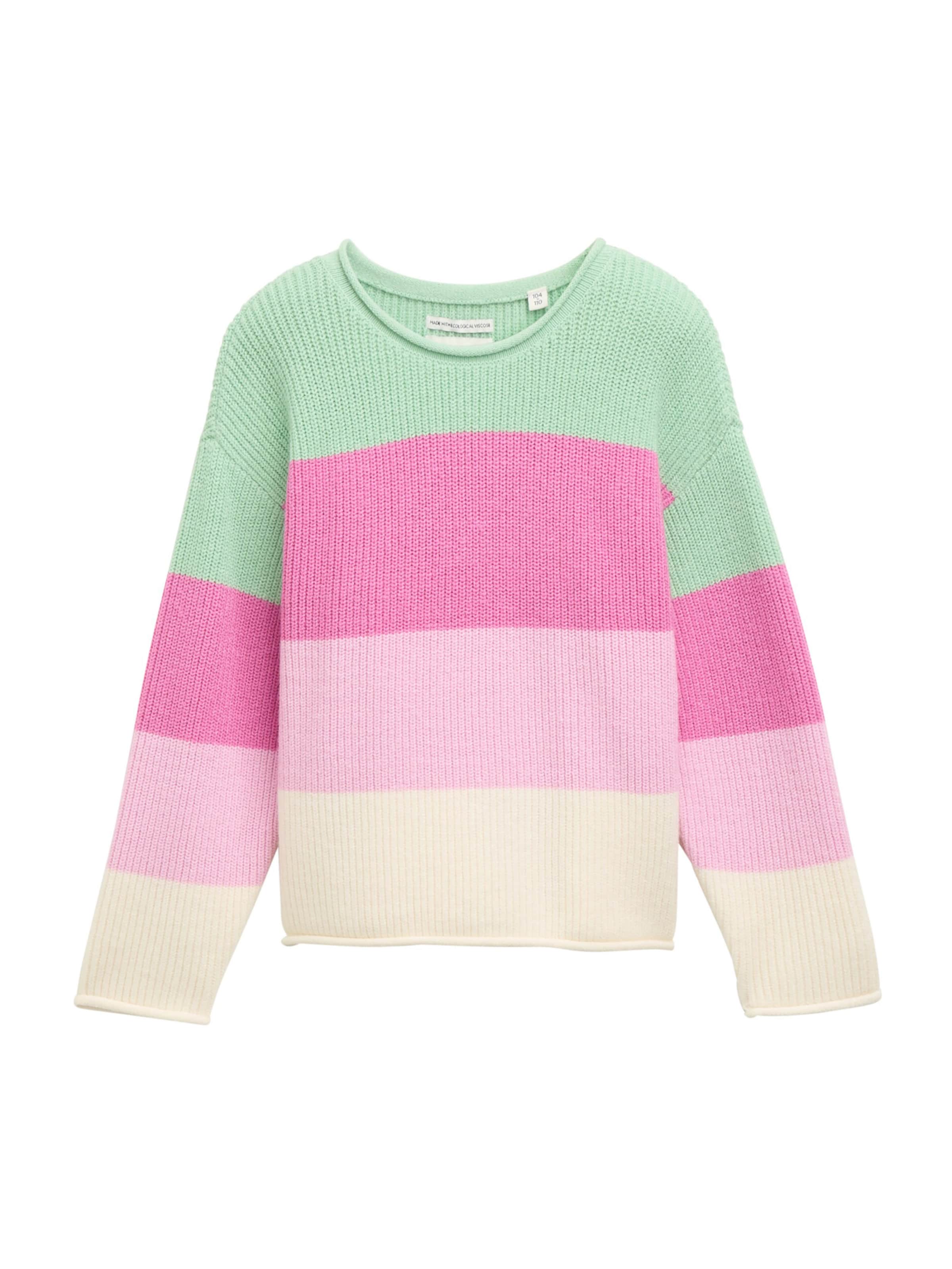 TOM TAILOR Pullover in Mischfarben: Vorderseite