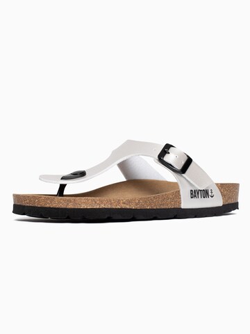 Bayton Teenslipper 'Mercure' in Wit