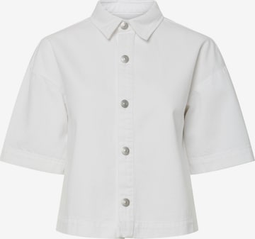 Chemisier 'PCSky' PIECES en blanc : devant