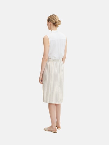 TOM TAILOR Rok in Beige