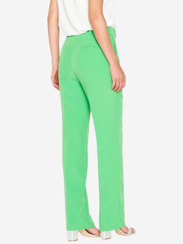 LolaLiza Bootcut Kalhoty – zelená