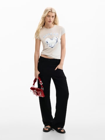 T-shirt Desigual en beige