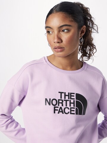 THE NORTH FACE - Sweatshirt em roxo