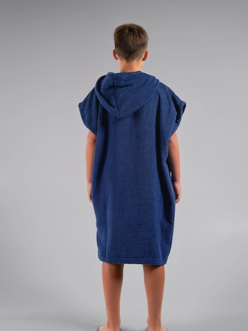 Pacifique Sud Bademantel 'Poncho Surf' in Blau