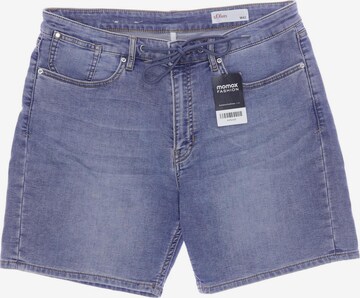 s.Oliver Shorts in XL in Blue: front