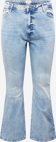 River Island Plus Flared Jeans in Blue: front