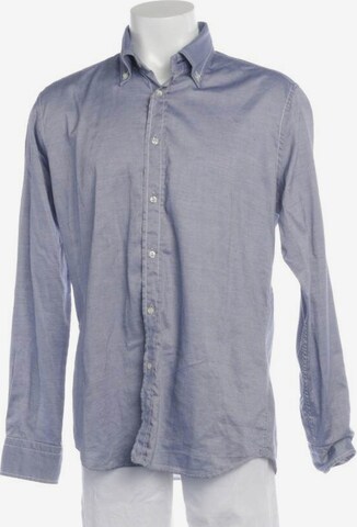 Baldessarini Button Up Shirt in XS in Blue: front