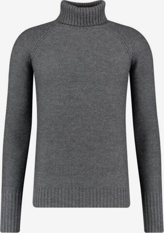 ICEBREAKER Sweatshirt ' Waypoint Roll Neck Sweater ' in Grau: predná strana