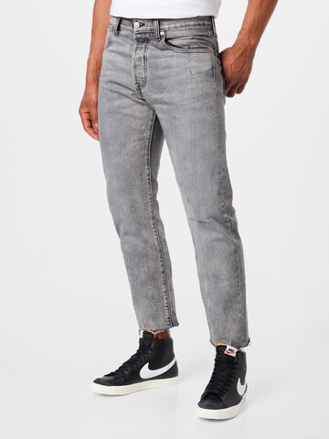 LEVI'S ® Regular Jeans '501  93 Shorts' in Grijs: voorkant