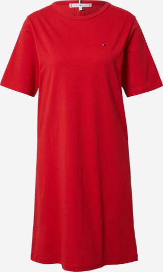 TOMMY HILFIGER Kleid in navy / rot / weiß, Produktansicht