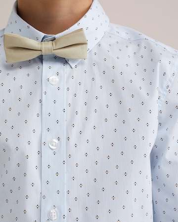 WE Fashion Slim fit Overhemd in Blauw