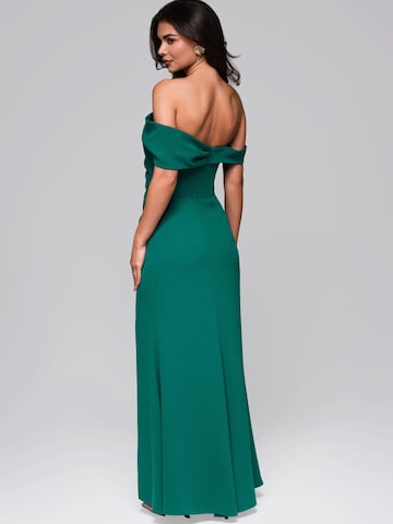 Ombre Abendkleid in Grün