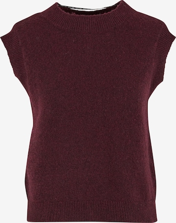 Pull-over 'NMNola' Noisy may en rouge : devant