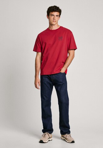 Pepe Jeans Shirt 'SUAN' in Red