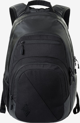 Zaino di NitroBags in nero: frontale