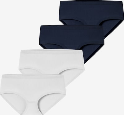 SCHIESSER Panty ' Invisible Cotton ' in XS in nachtblau / weiß, Produktansicht