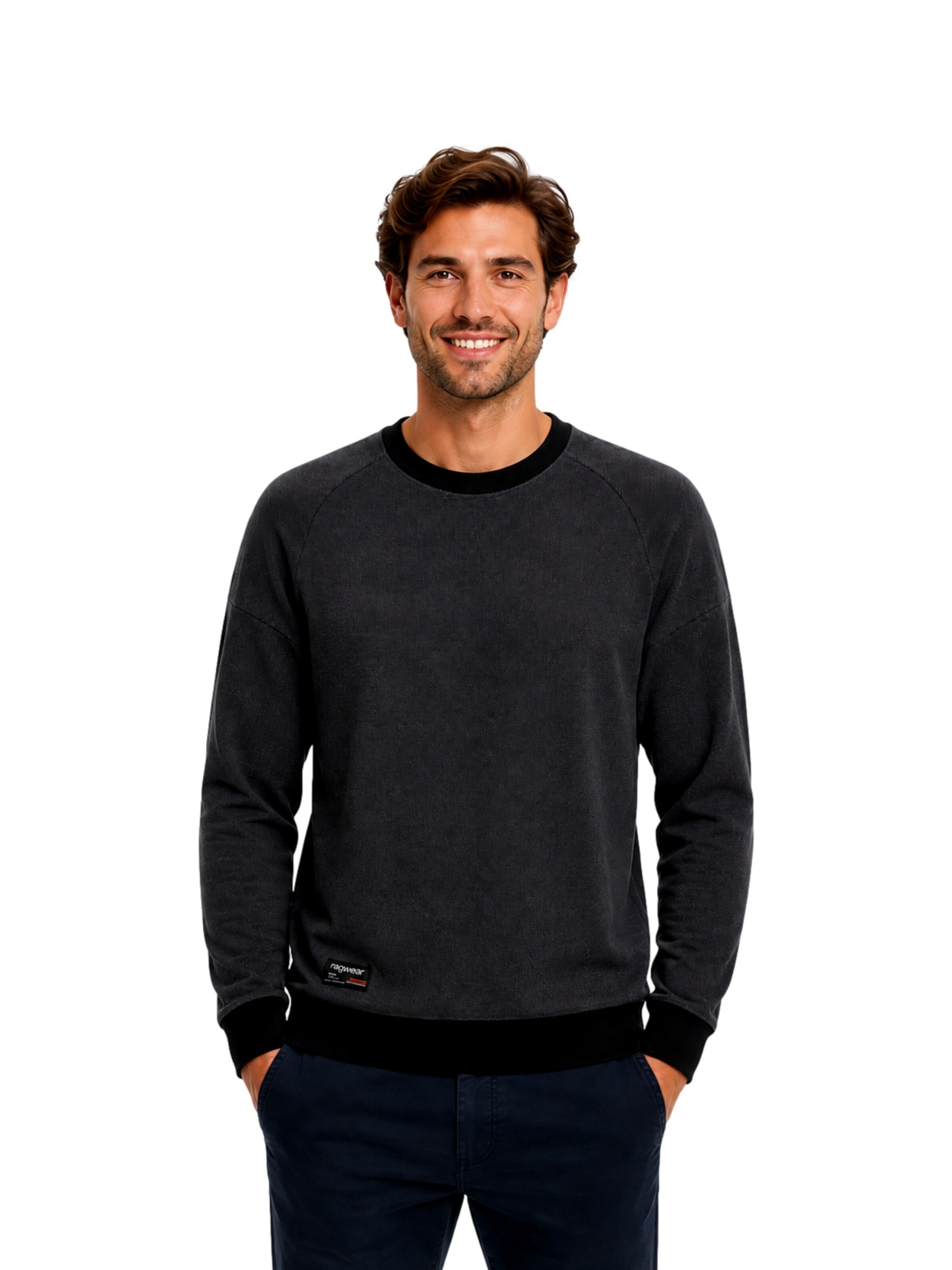 Felpa 'Doren' di Ragwear in grigio: frontale