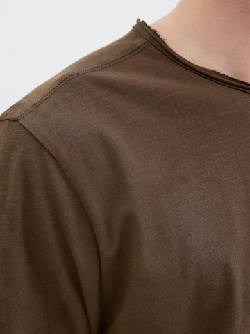 T-Shirt 'Basher' JACK & JONES en marron