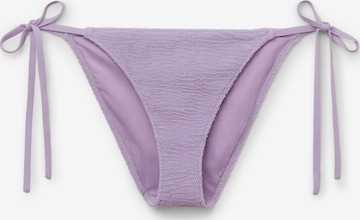 CALZEDONIA Bikinihose 'Crinkle Waves' in Lila: Vorderseite