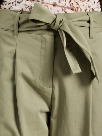 Wide Leg Pantalon à pince 'COUNT' Freequent en vert