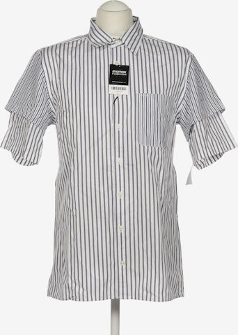 HILFIGER COLLECTION Button Up Shirt in S in White: front