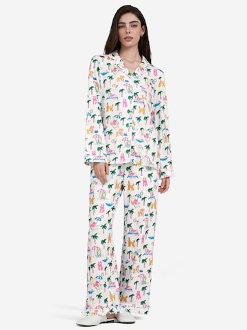 Imily Bela Pajama in White: front