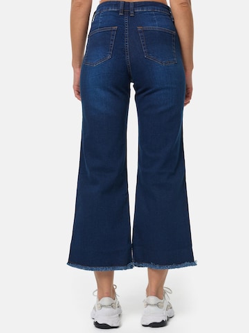 Tazzio Wide Leg Jeans 'F113' in Blau